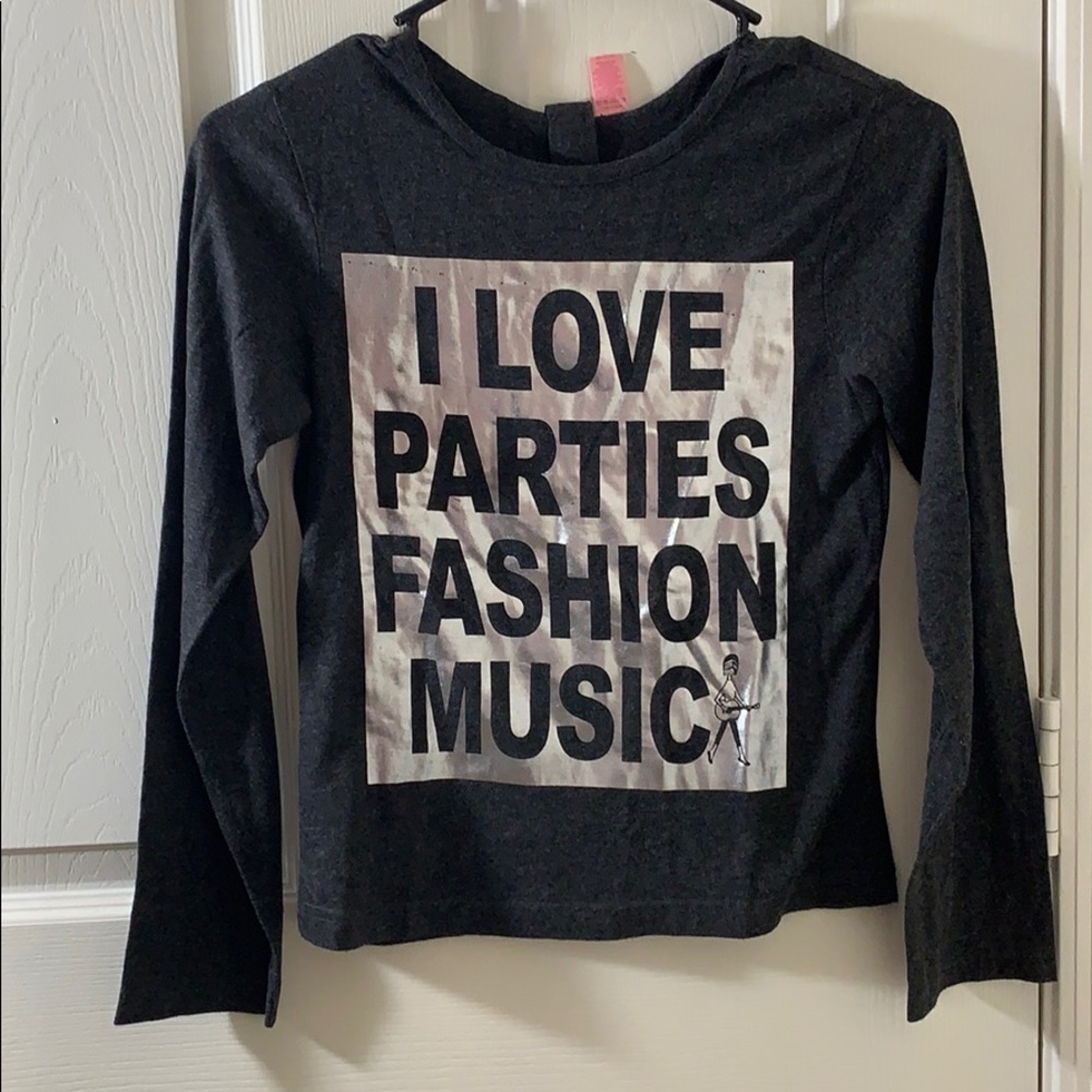 Cute long sleeve top for kids